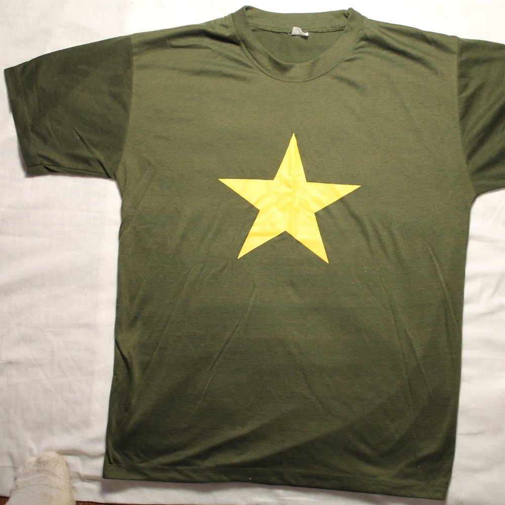 green star graphic tee